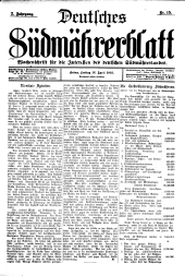 Deutsches Südmährerblatt