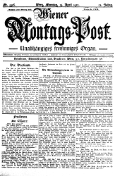 Wiener Montags-Post