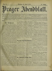 Prager Abendblatt