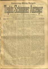 Teplitz-Schönauer Anzeiger