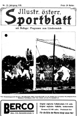 Illustriertes (Österreichisches) Sportblatt