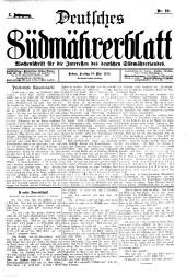 Deutsches Südmährerblatt