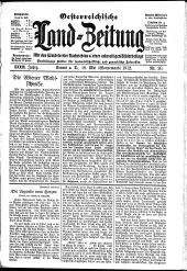 Österreichische Land-Zeitung