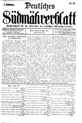 Deutsches Südmährerblatt