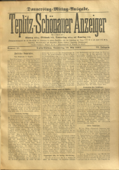 Teplitz-Schönauer Anzeiger