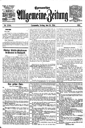 Czernowitzer Allgemeine Zeitung
