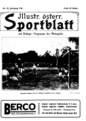 Illustriertes (Österreichisches) Sportblatt