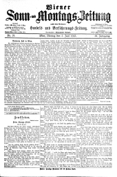 Wiener Sonn- und Montags-Zeitung
