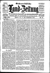 Österreichische Land-Zeitung