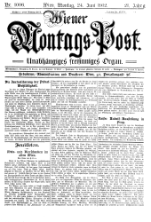 Wiener Montags-Post