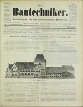 Der Bautechniker