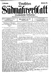 Deutsches Südmährerblatt