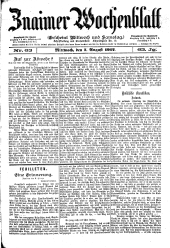 Znaimer Wochenblatt