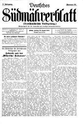 Deutsches Südmährerblatt