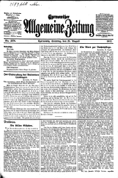 Czernowitzer Allgemeine Zeitung
