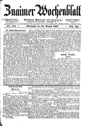 Znaimer Wochenblatt