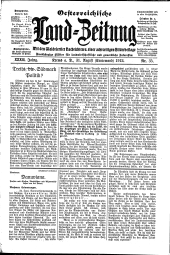 Österreichische Land-Zeitung