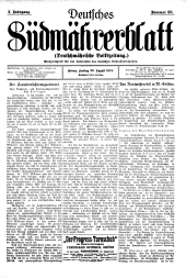 Deutsches Südmährerblatt