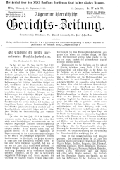 Allgemeine Österreichische Gerichtszeitung