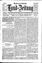 Österreichische Land-Zeitung