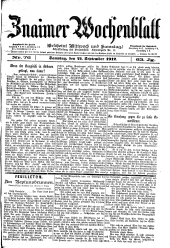 Znaimer Wochenblatt