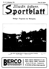 Illustriertes (Österreichisches) Sportblatt