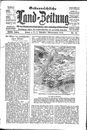 Österreichische Land-Zeitung