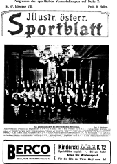 Illustriertes (Österreichisches) Sportblatt