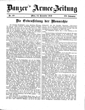 Danzers Armee-Zeitung