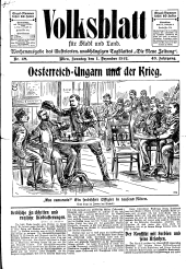 Volksblatt für Stadt und Land