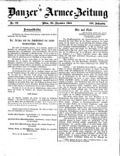 Danzers Armee-Zeitung