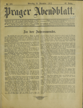 Prager Abendblatt