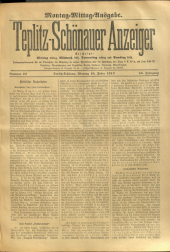 Teplitz-Schönauer Anzeiger