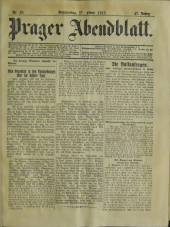 Prager Abendblatt