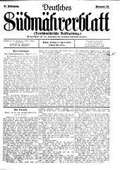 Deutsches Südmährerblatt