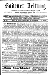 Badener Zeitung