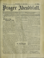 Prager Abendblatt