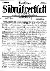 Deutsches Südmährerblatt