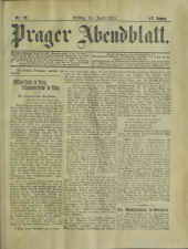 Prager Abendblatt