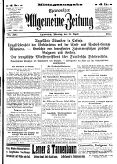 Czernowitzer Allgemeine Zeitung