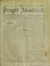 Prager Abendblatt