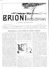 Brioni Insel-Zeitung