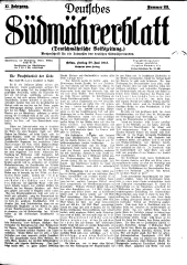 Deutsches Südmährerblatt