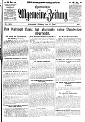 Czernowitzer Allgemeine Zeitung