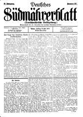 Deutsches Südmährerblatt