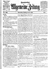 Czernowitzer Allgemeine Zeitung