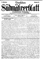 Deutsches Südmährerblatt