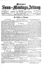 Wiener Sonn- und Montags-Zeitung