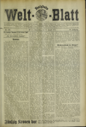 (Neuigkeits) Welt Blatt