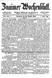 Znaimer Wochenblatt
